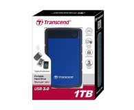 Transcend StoreJet 25 H3B 1TB USB 3.2 Gen. 1 Niebieski - 339067 - zdjęcie 5